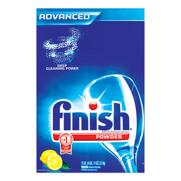 FINISH® Automatic Dishwasher Detergent, Lemon Scent, Powder, 2.3 Qt. Box, 6 Boxes-ct freeshipping - TVN Wholesale